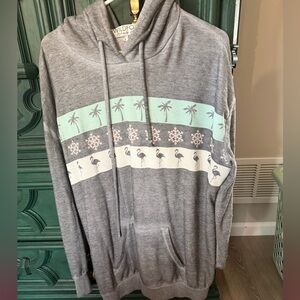 Wildfox Tropical Winter  Hoodie dress